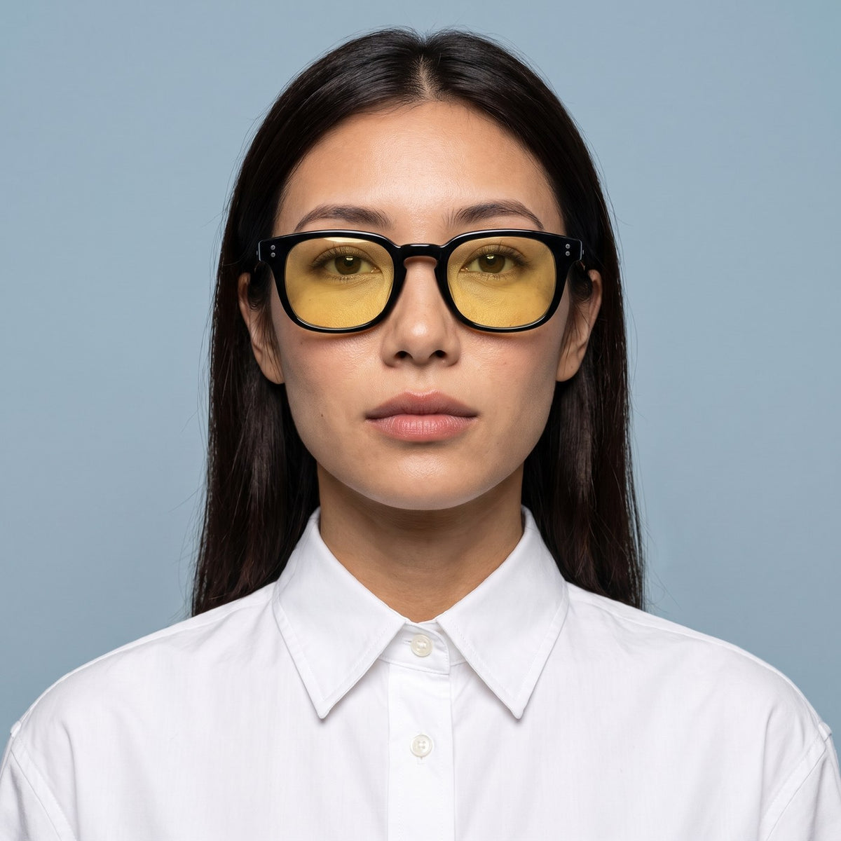Hellas Basalt with Sol day lenses, worn, campaign portrait